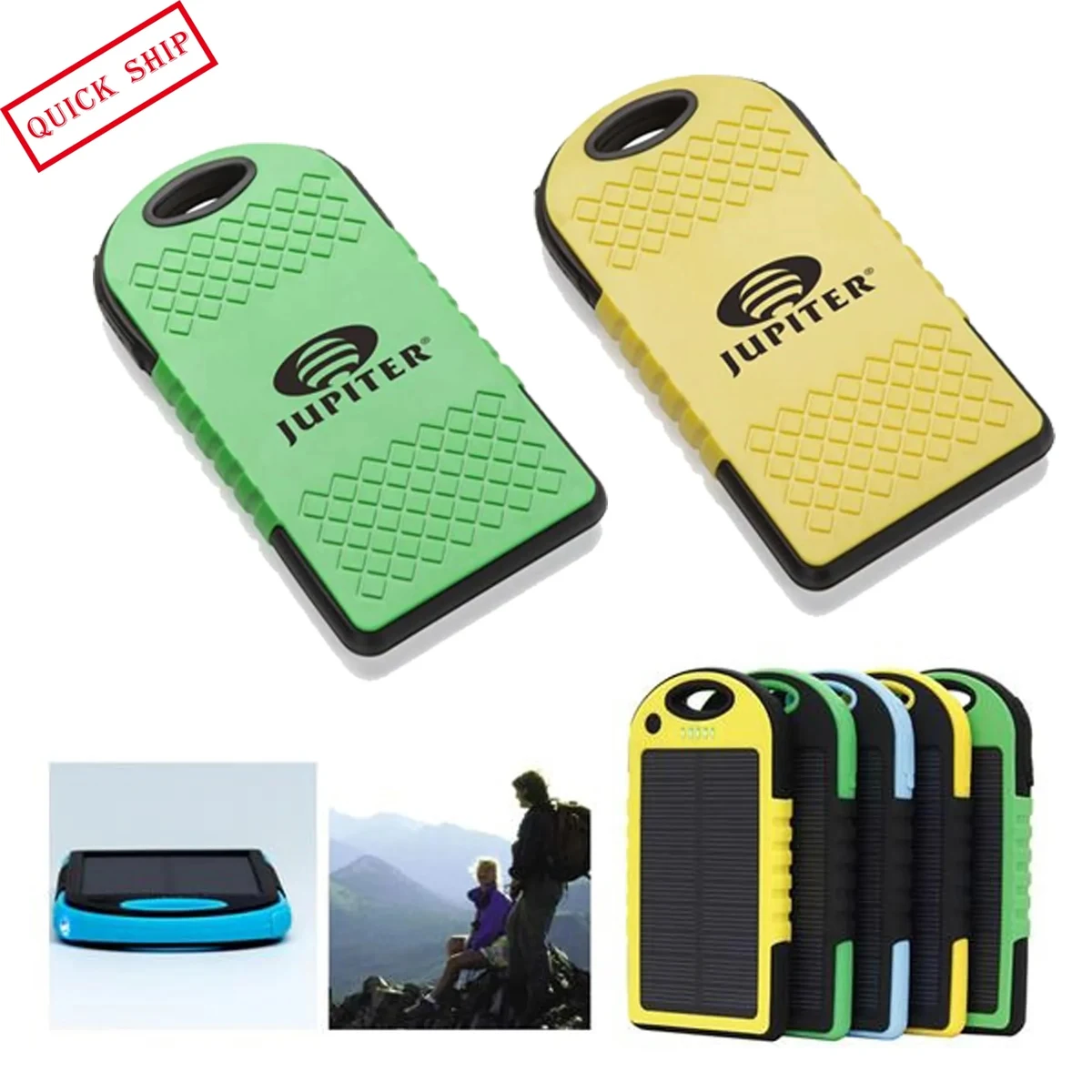 In Stock Fast Shipping Solar Power Bank -5000mAh 1