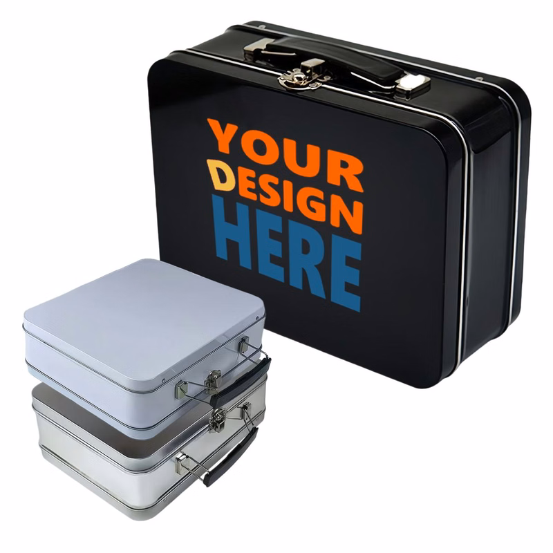 Locking Metal Lunch Box