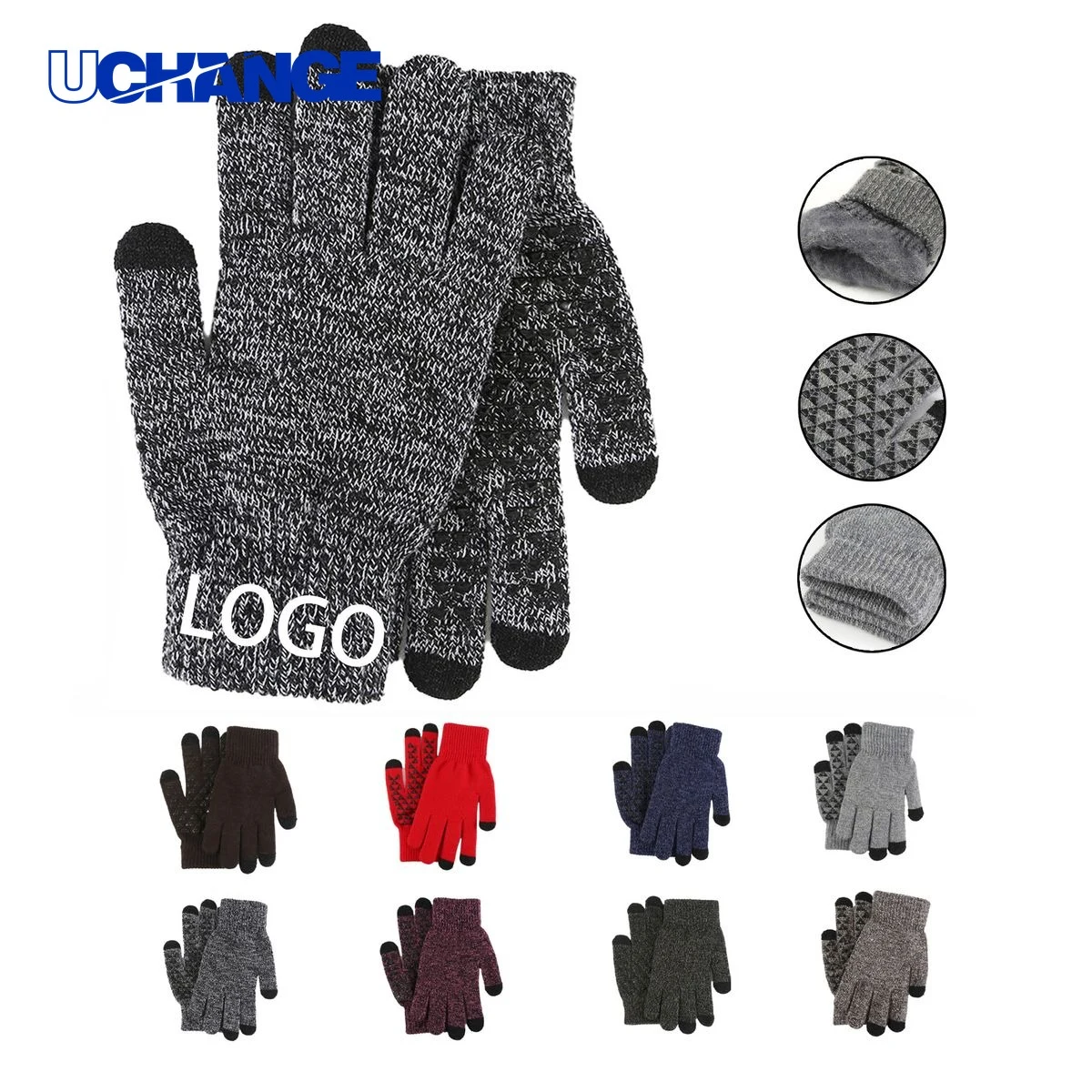 Non-Slip Touchscreen Knitted Gloves for Daily Use 1