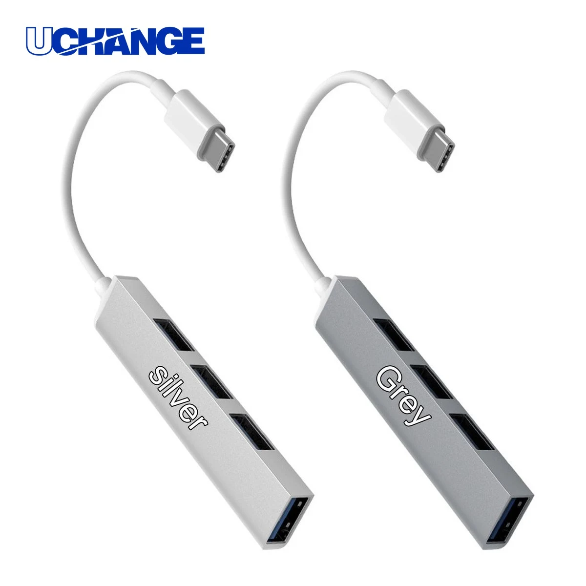 4-Port USB 3.0 Type-C Hub for Laptop Expansion & Office Connectivity 1