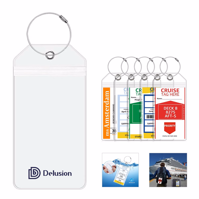 Vinyl Cruise Luggage Tag