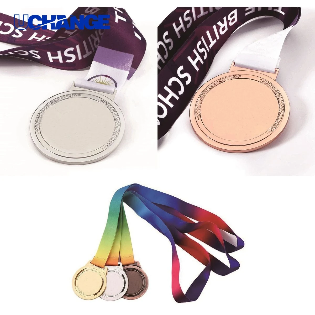 Zinc Alloy Graduation Medal 1