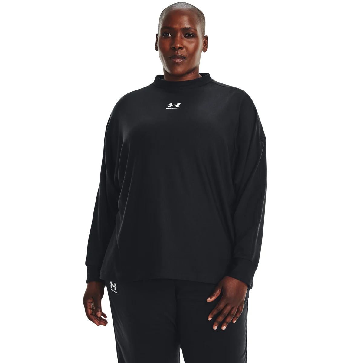 Women's UA Rival Terry Oversized Crew 1