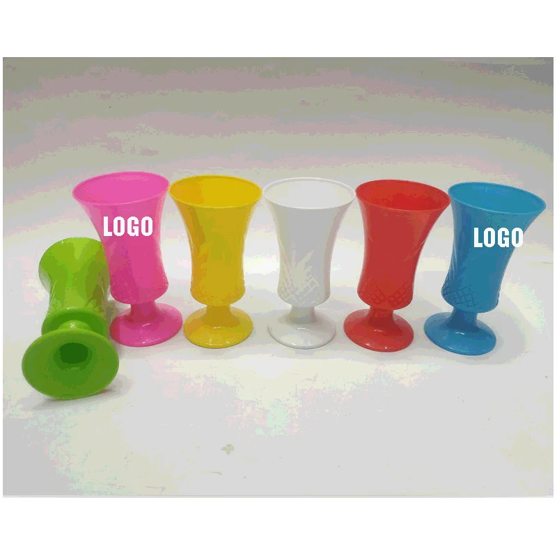 Neon Colored Hurricane Glasses/ Party Cups 1