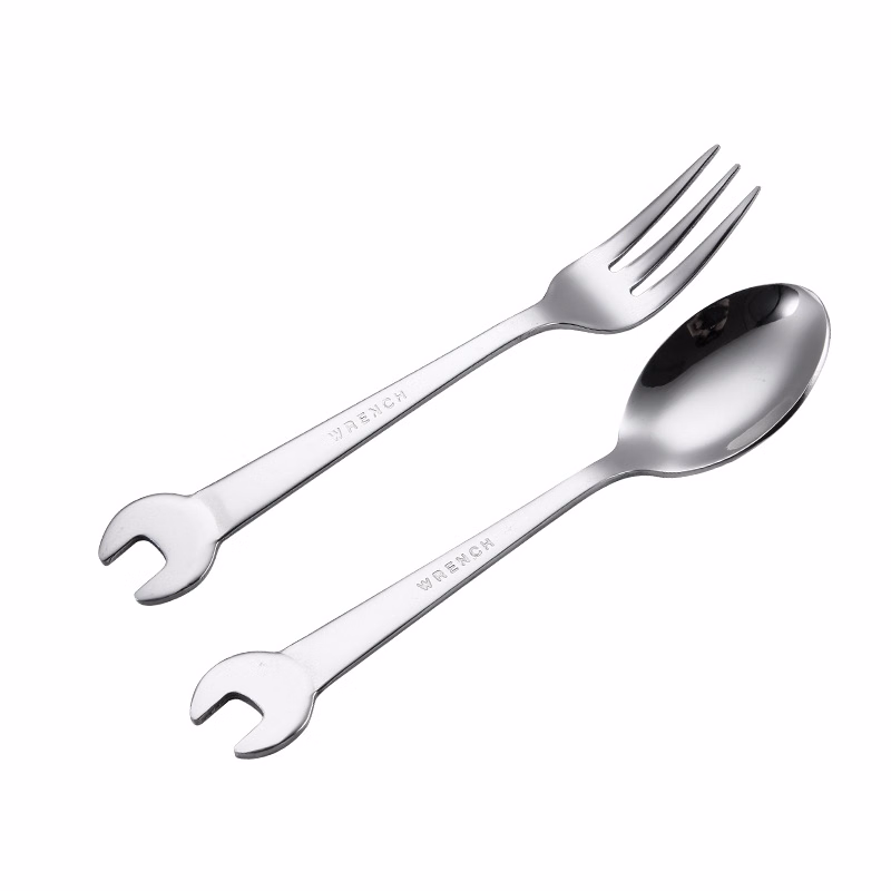 Stainless Steel Spanner Spoon/ Fork