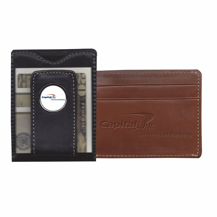 Easy View Magnetic Wallet w/Gift Box
