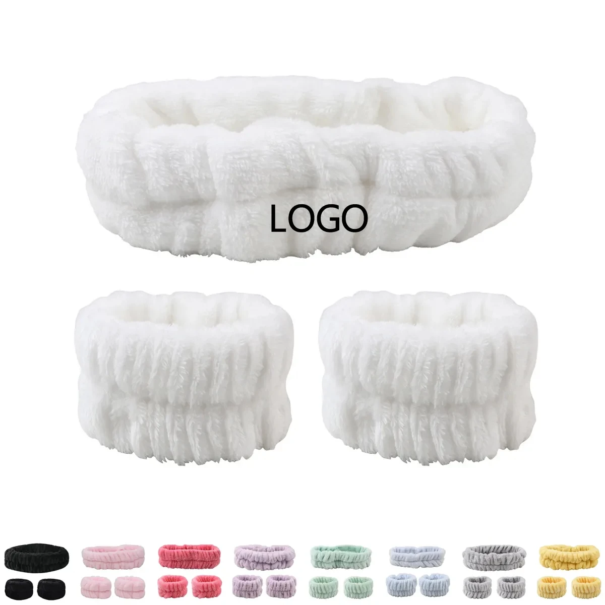 Face Washing Wrist Hair Headband 1