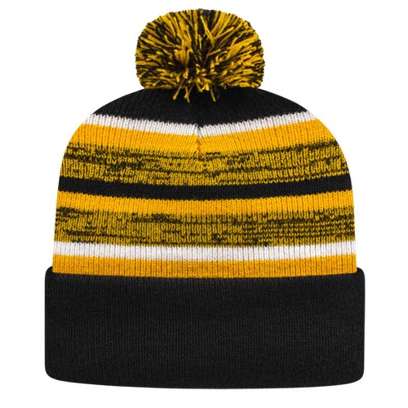 Fleece Lined Knit Cap with Cuff