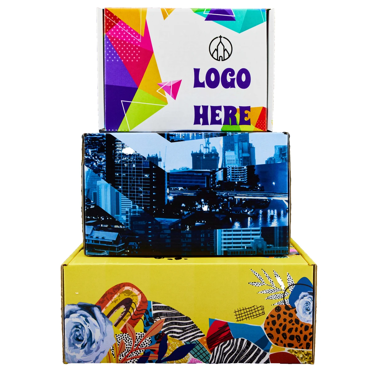 Full Color Custom Printed 9" x 6" x 4" Display Mailer Box 1