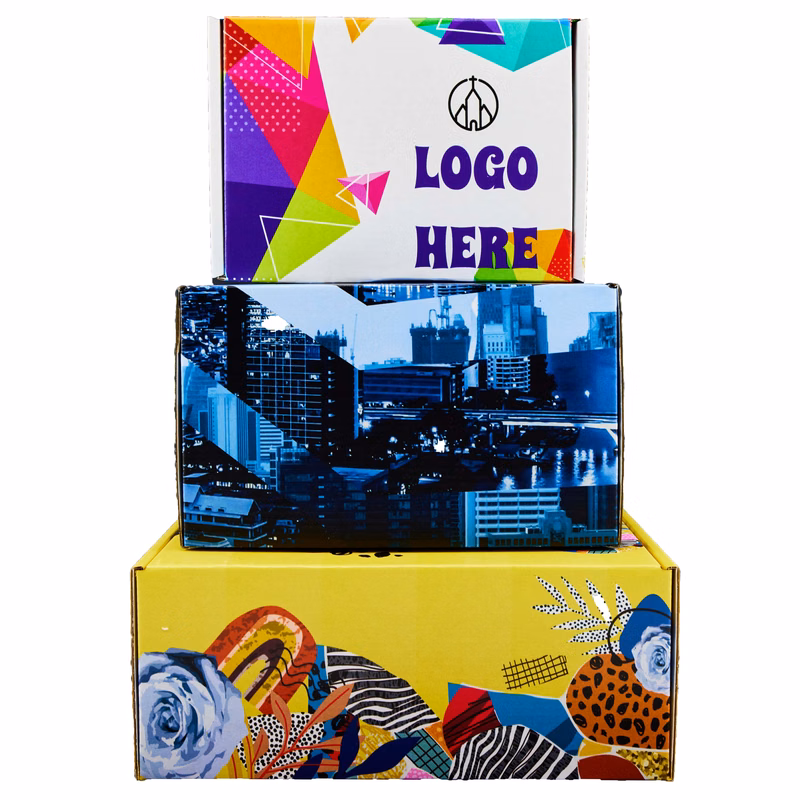 Full Color Custom Printed 9" x 6" x 4" Display Mailer Box
