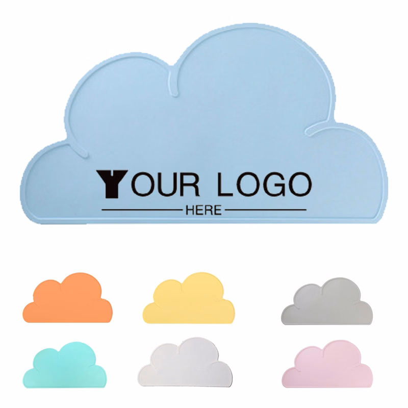 Pet Silicone Heat Resistant Cloud Shaped Placemat