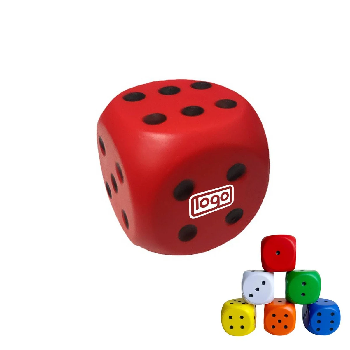 Creative pu stress dice 1