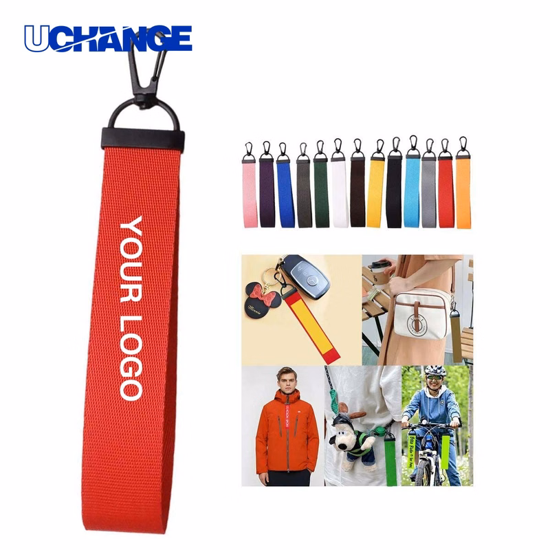 Ribbon Keychain Strap for Trade Shows and Events