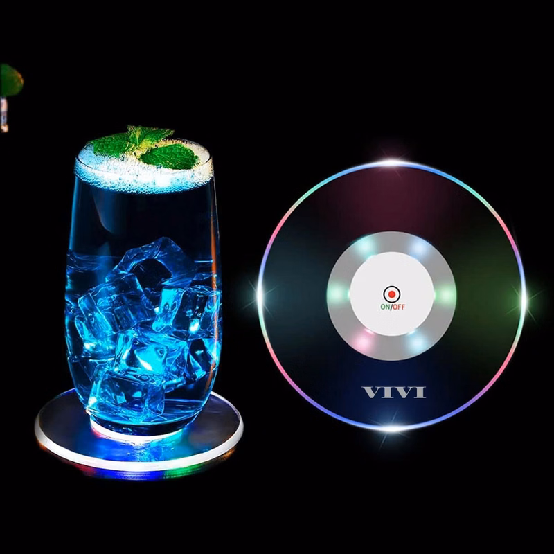 Led Light Up Cup Coaster