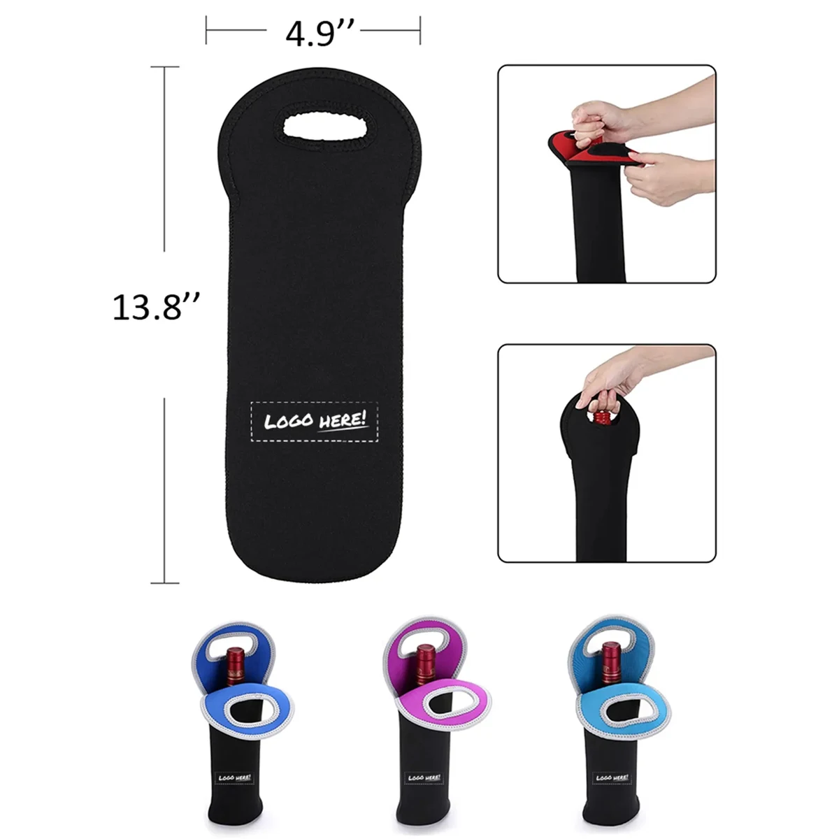 Neoprene Wine Bag 1