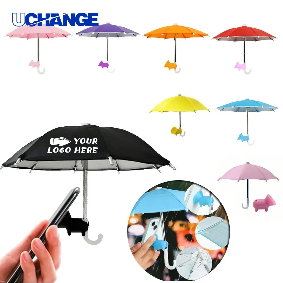 Phone Umbrella Compact Rain Cover with Creative Design 1