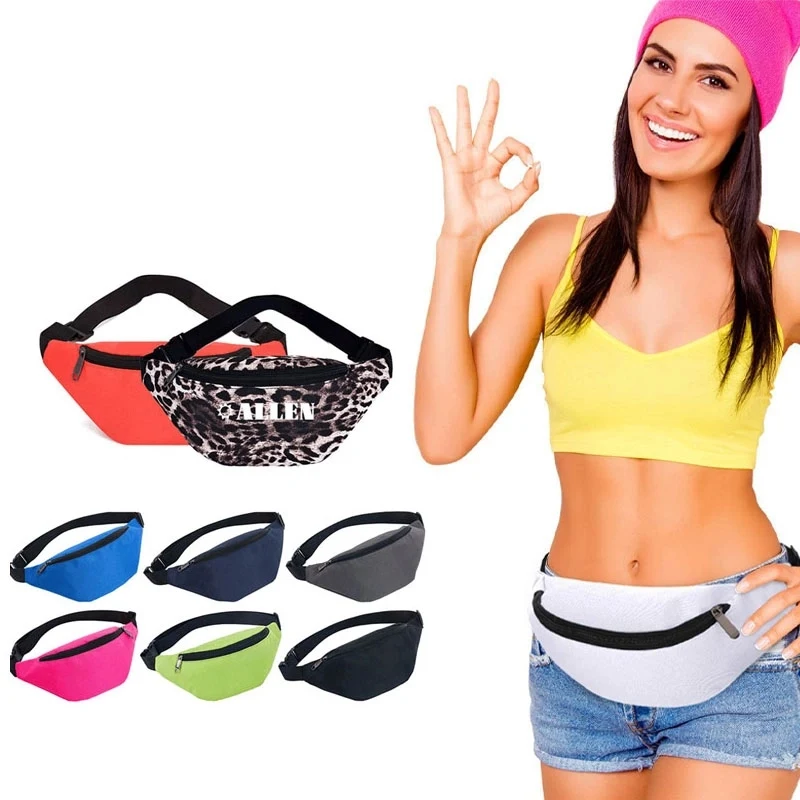 Colorful Neon Fanny Pack With Customized Logo 1