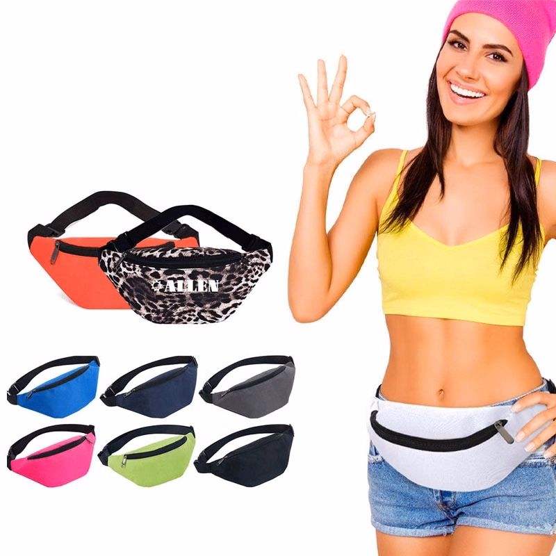 Colorful Neon Fanny Pack With Customized Logo
