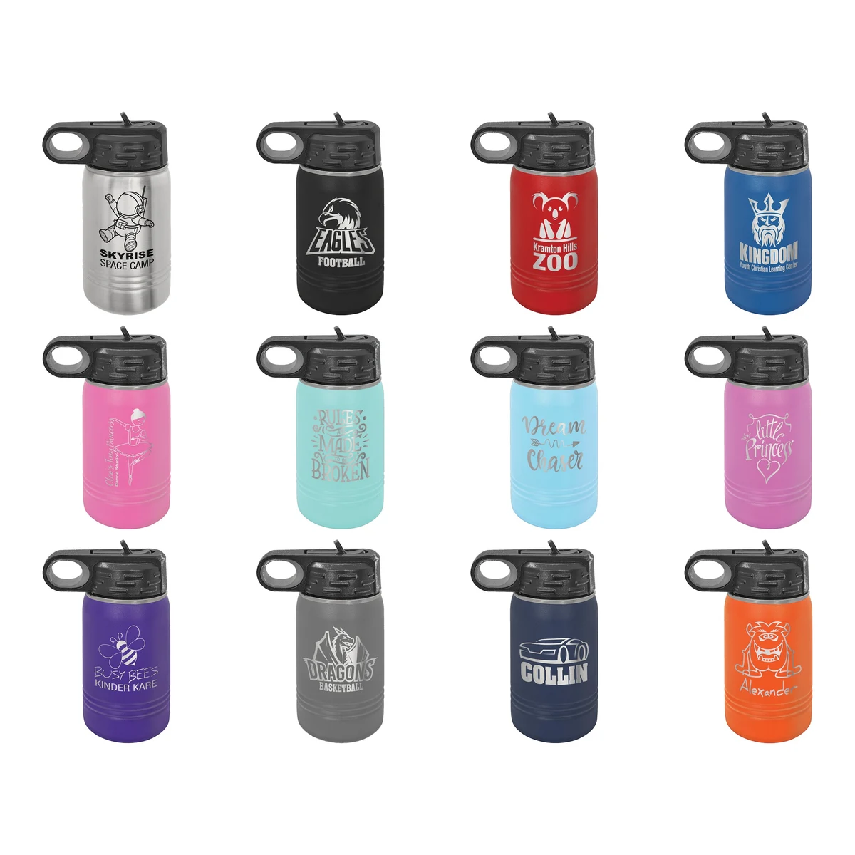 Polar Camel 12 oz. Stainless Steel Insulated Kids Water Bottle 1