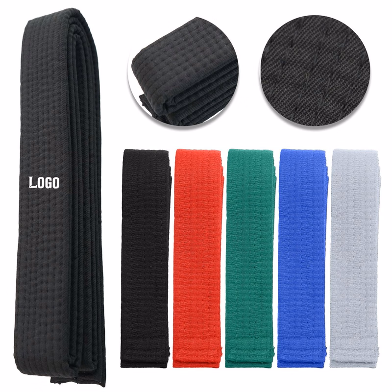 Durable Embroidered Martial Arts Belt 220 Centimeter For Judo Karate Use