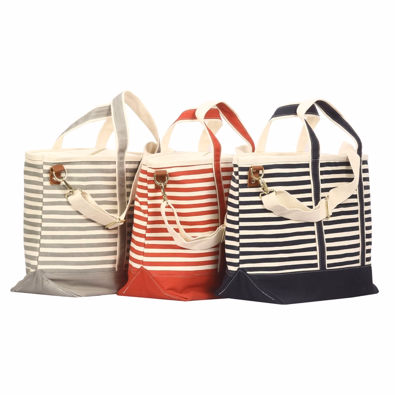 20 Oz. Super Heavy Canvas Ventura Weekender Stripe Bag