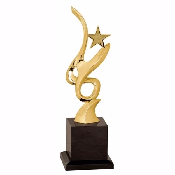 Metal Art Crystal Award