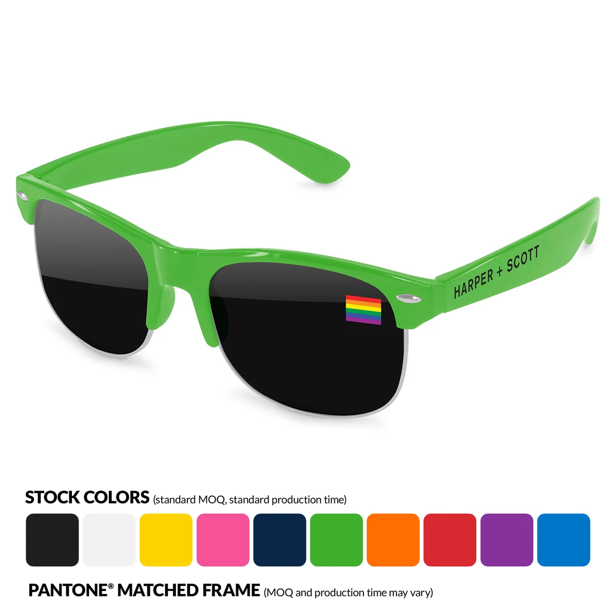 Club Sport Sunglasses w/ Full-Color Imprints 1