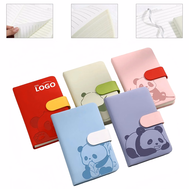 A6 Mini Panda Notebook Portable Soft Cover