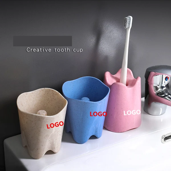 Wheat straw mouthwash cup 1