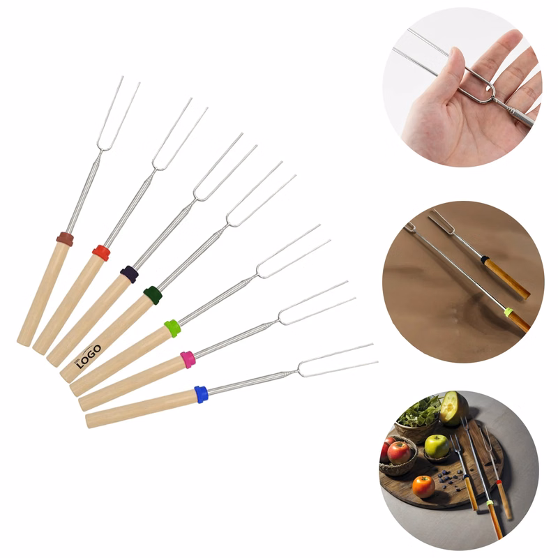 MOQ50 Telescopic BBQ Fork
