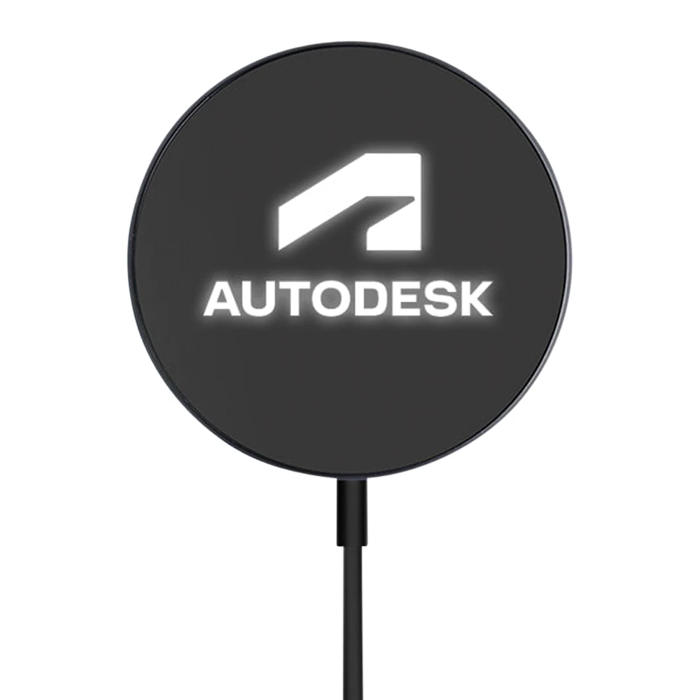 Magnetic LED Display Qi Charger 1