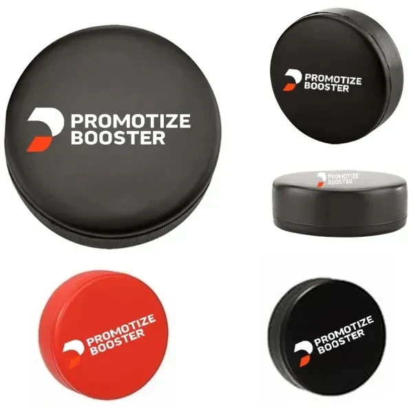 Hockey Puck Shaped Stress Reliever 1