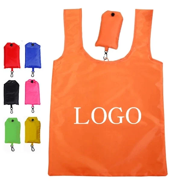 Foldable Polyester Vest Shopping Bag 1