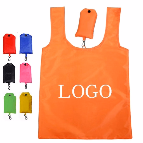 Foldable Polyester Vest Shopping Bag