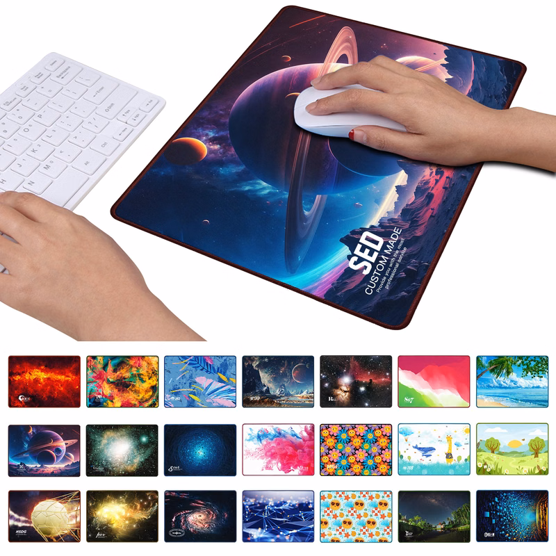 5mm Thickened Dye-Sublimation Rubber Mouse Pad