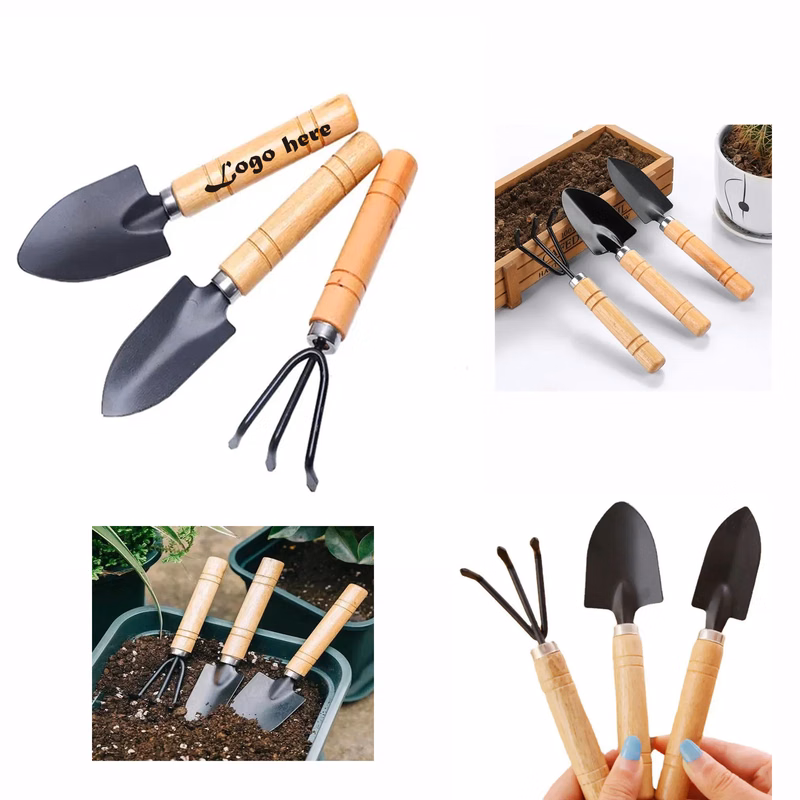 3 Piece Mini Garden Tools Set MOQ 10pcs