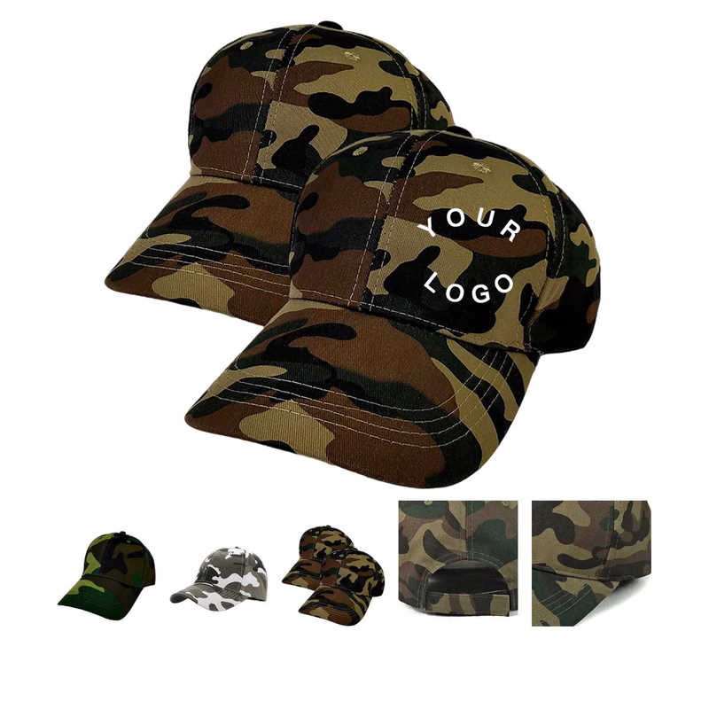 Military Style Camouflage Cap for Outdoor Training