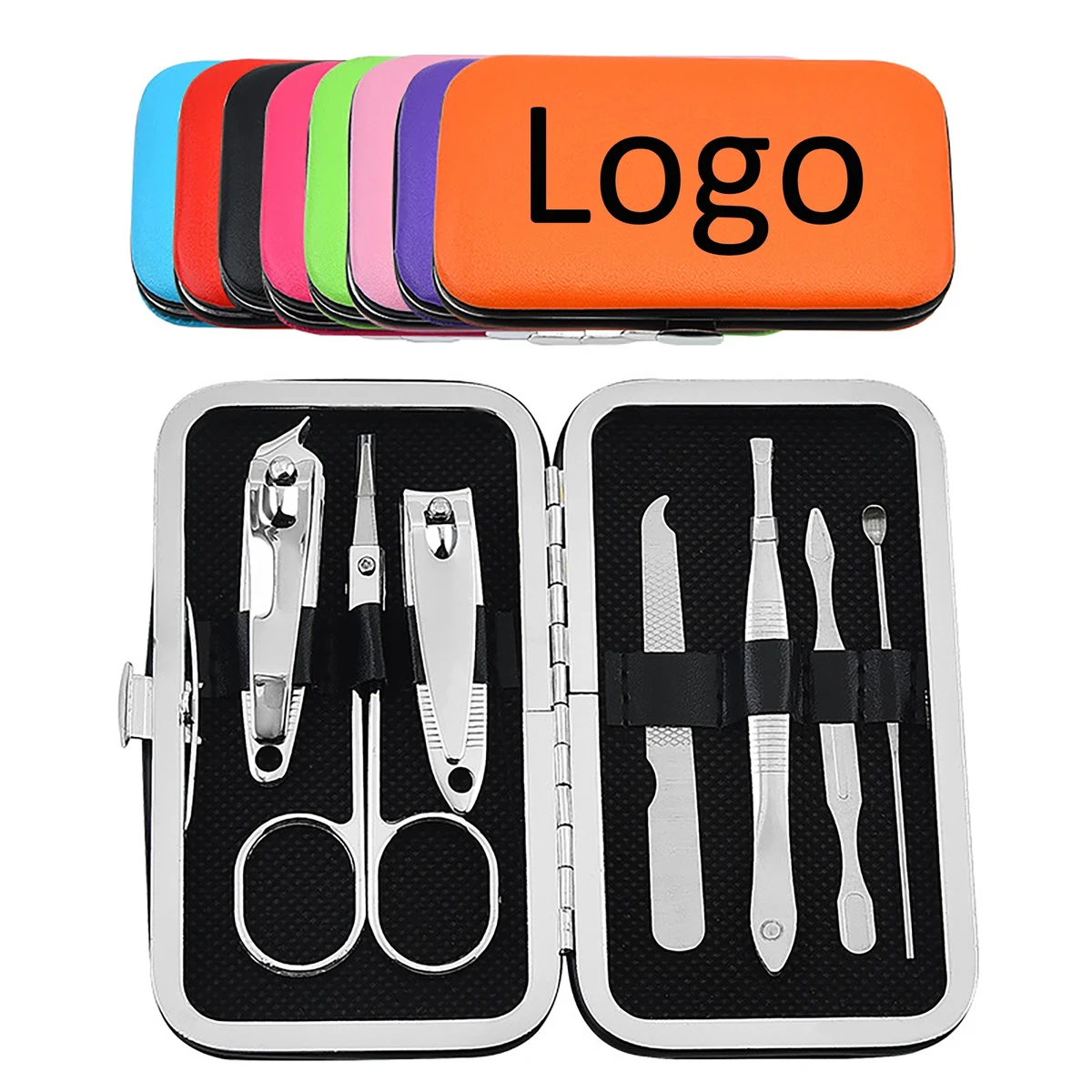 7 PCS Manicure Set Nail Clippers Pedicure Kit 1