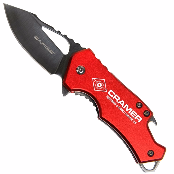 Red Fuse - Pocket Knife & Bottle Opener