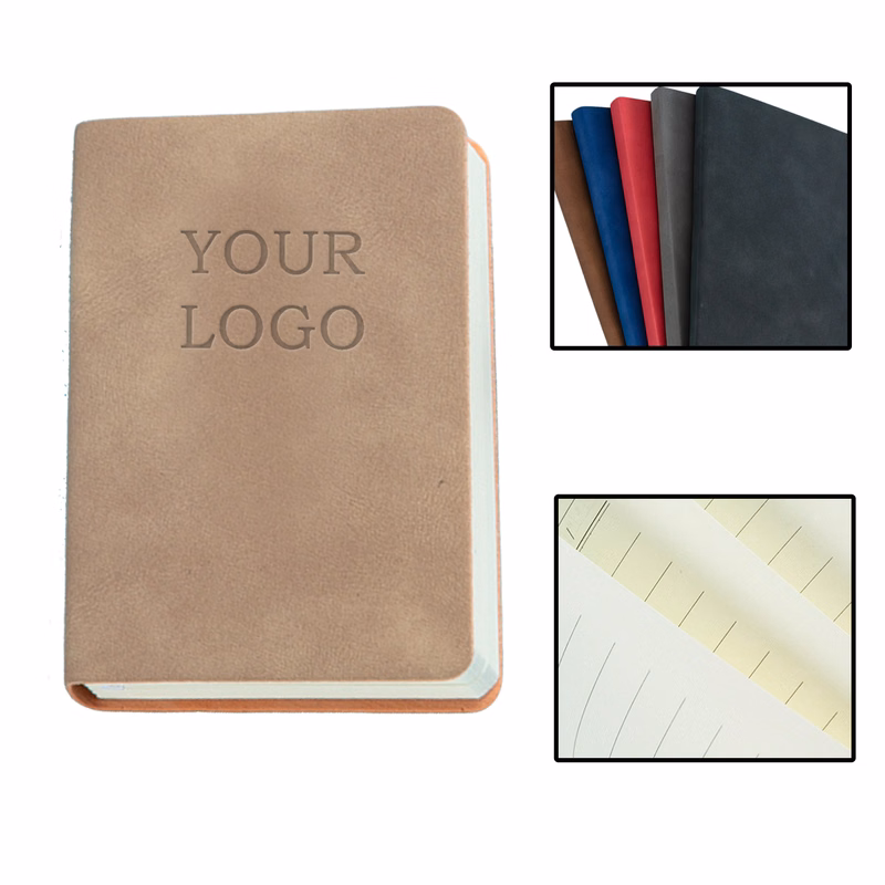 MOQ 20 PCS Custom Leather Notebook