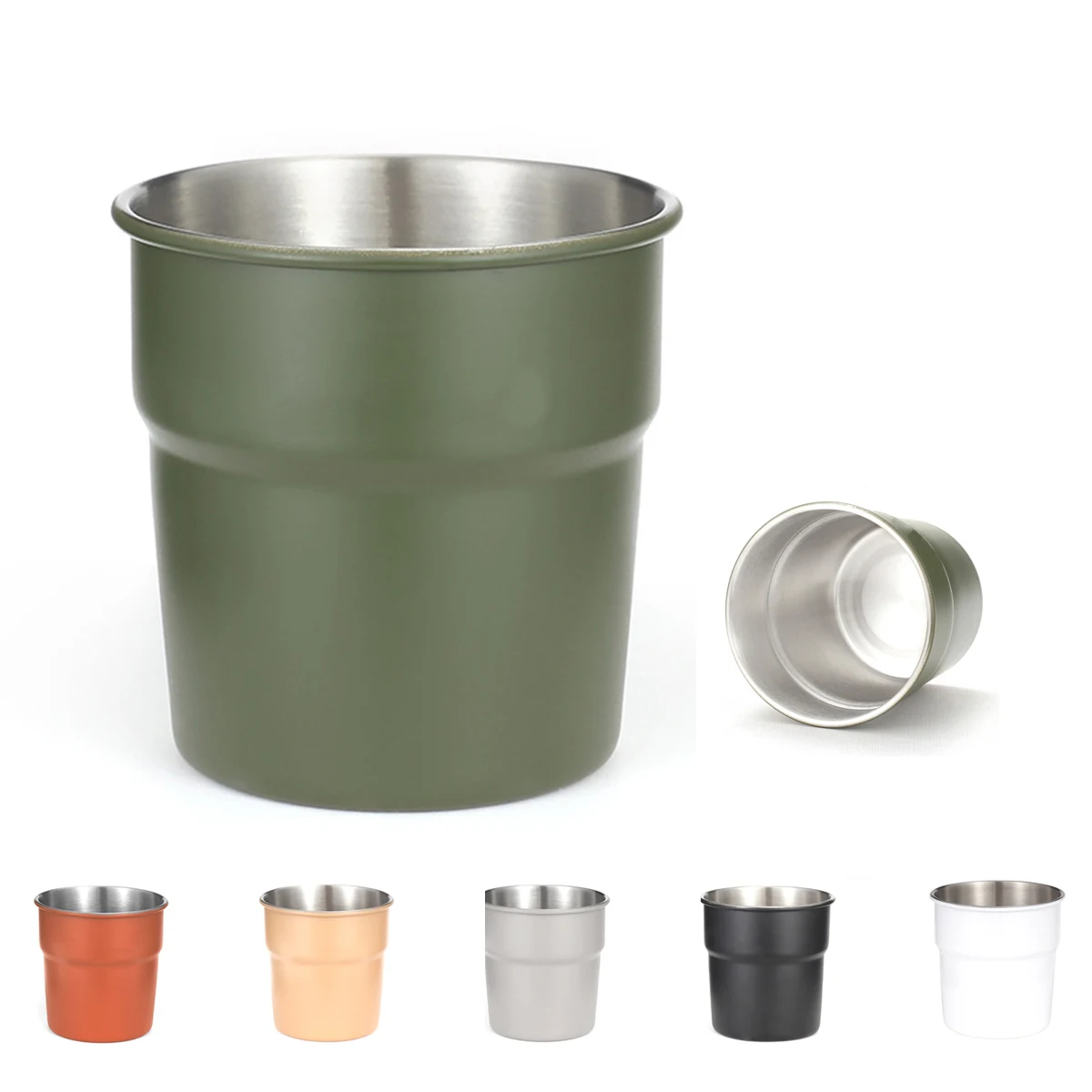 Wide Mouth Stainless Steel Cup 1