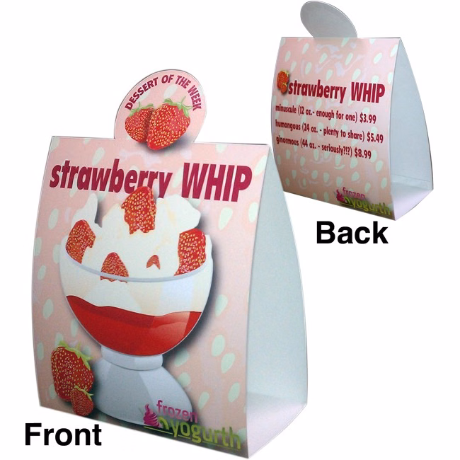 Table Topper Sign (Full Color)