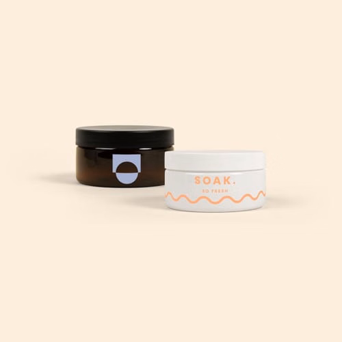 8 OZ BATH SALT - DIRECT PRINT