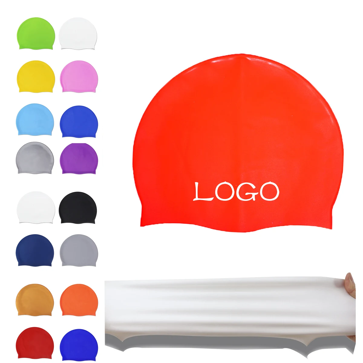 Activity Seamless Swim Cap 1