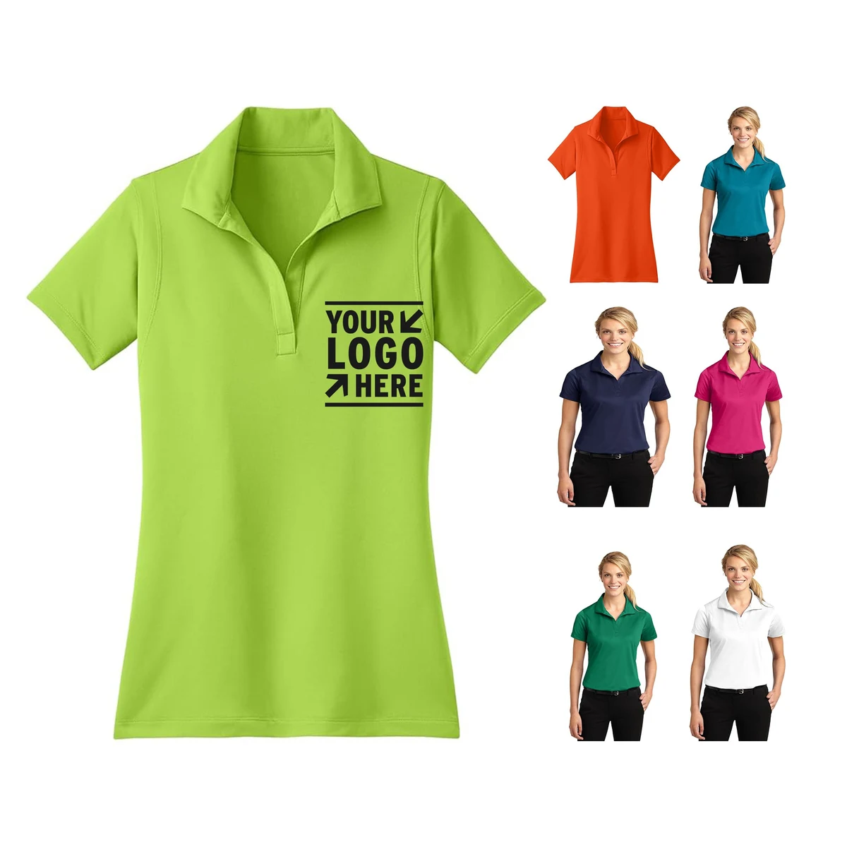 Women's Sport Polo Shirt 1