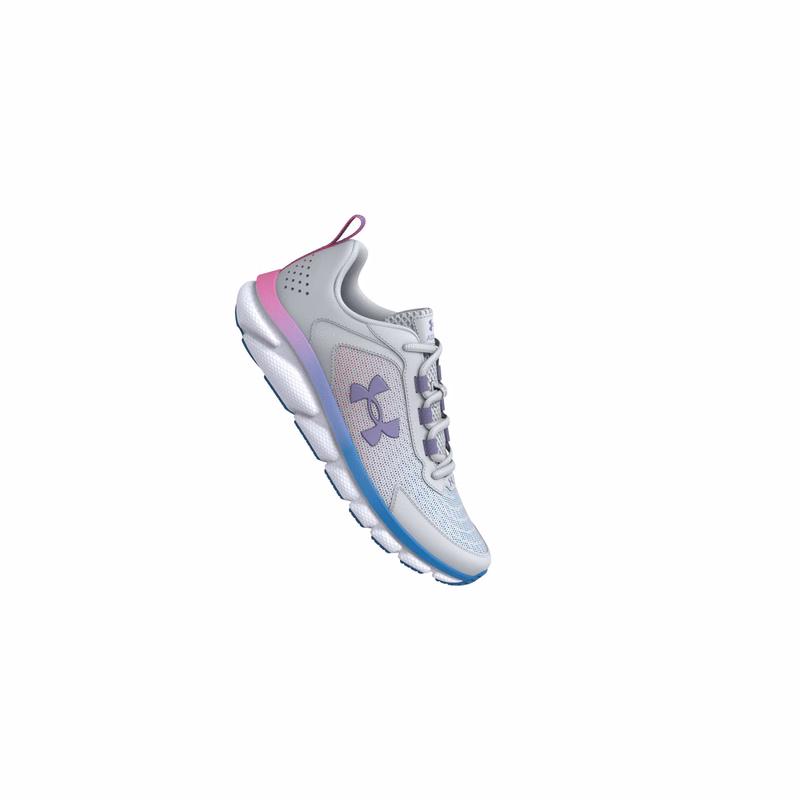 UA Assert 9 Wide Girls' Grade School Running Shoes