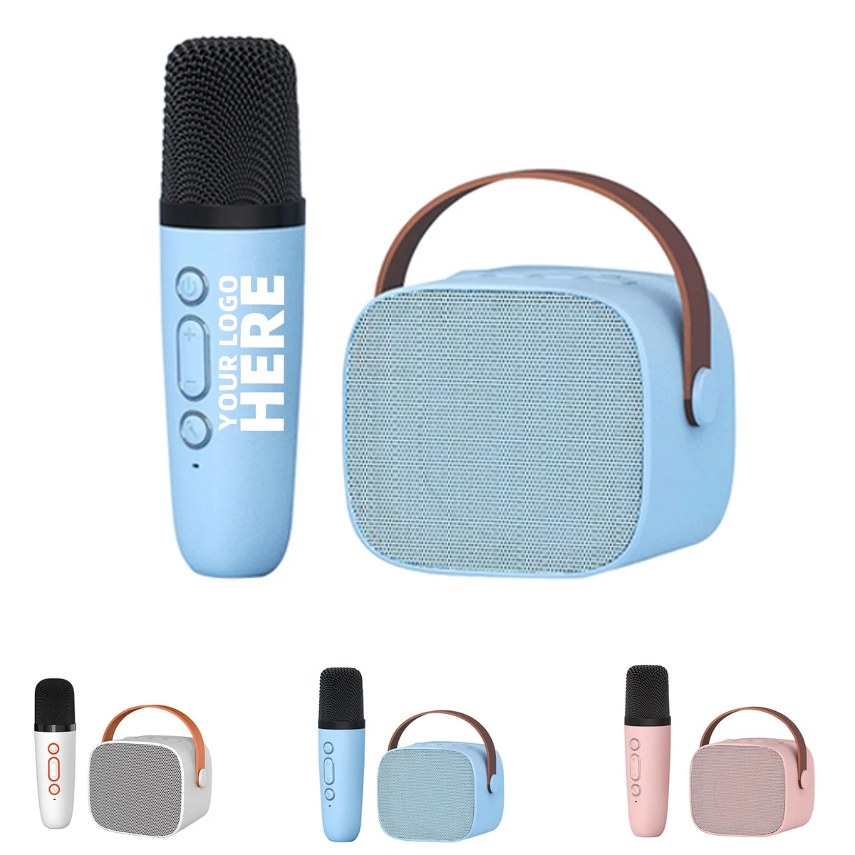 Portable Loud Speakers With Wireless Microphone 1