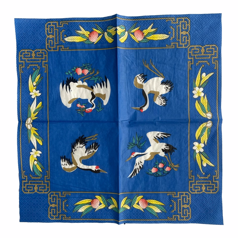3Ply 5" x 5" Full Color Dinner Napkin