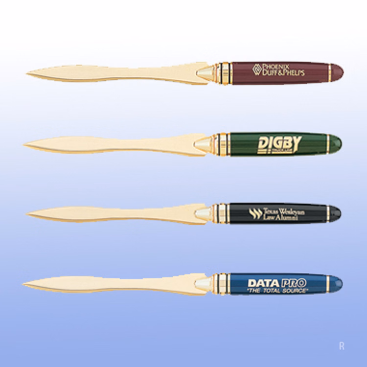 LETTER OPENER WITH GOLD ACCENT