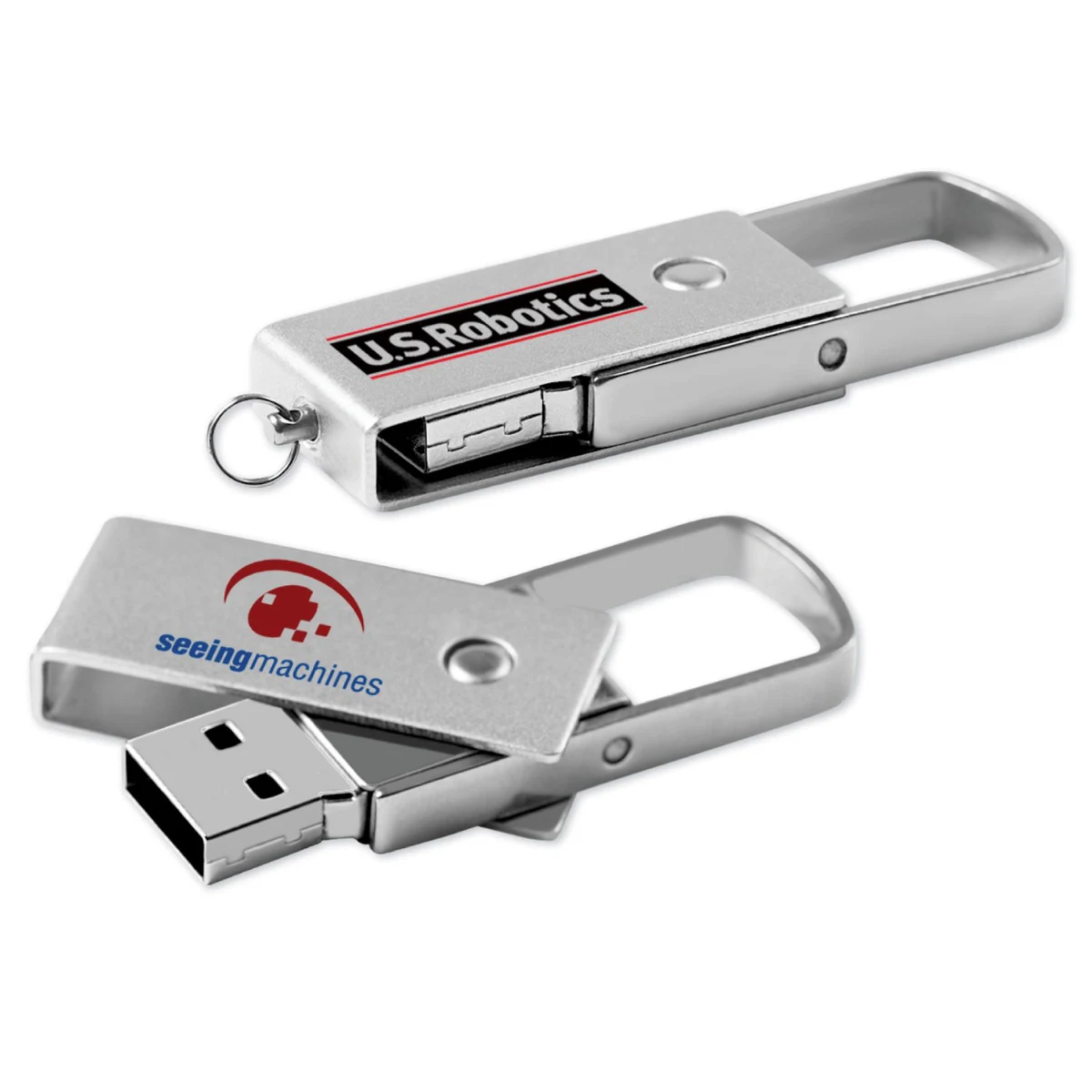 8 GB Executive Metal Swing Drive USB 1